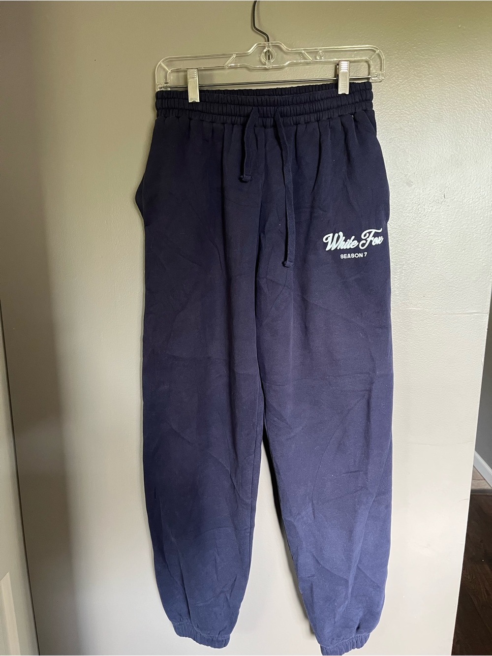 White Fox Sweatpants